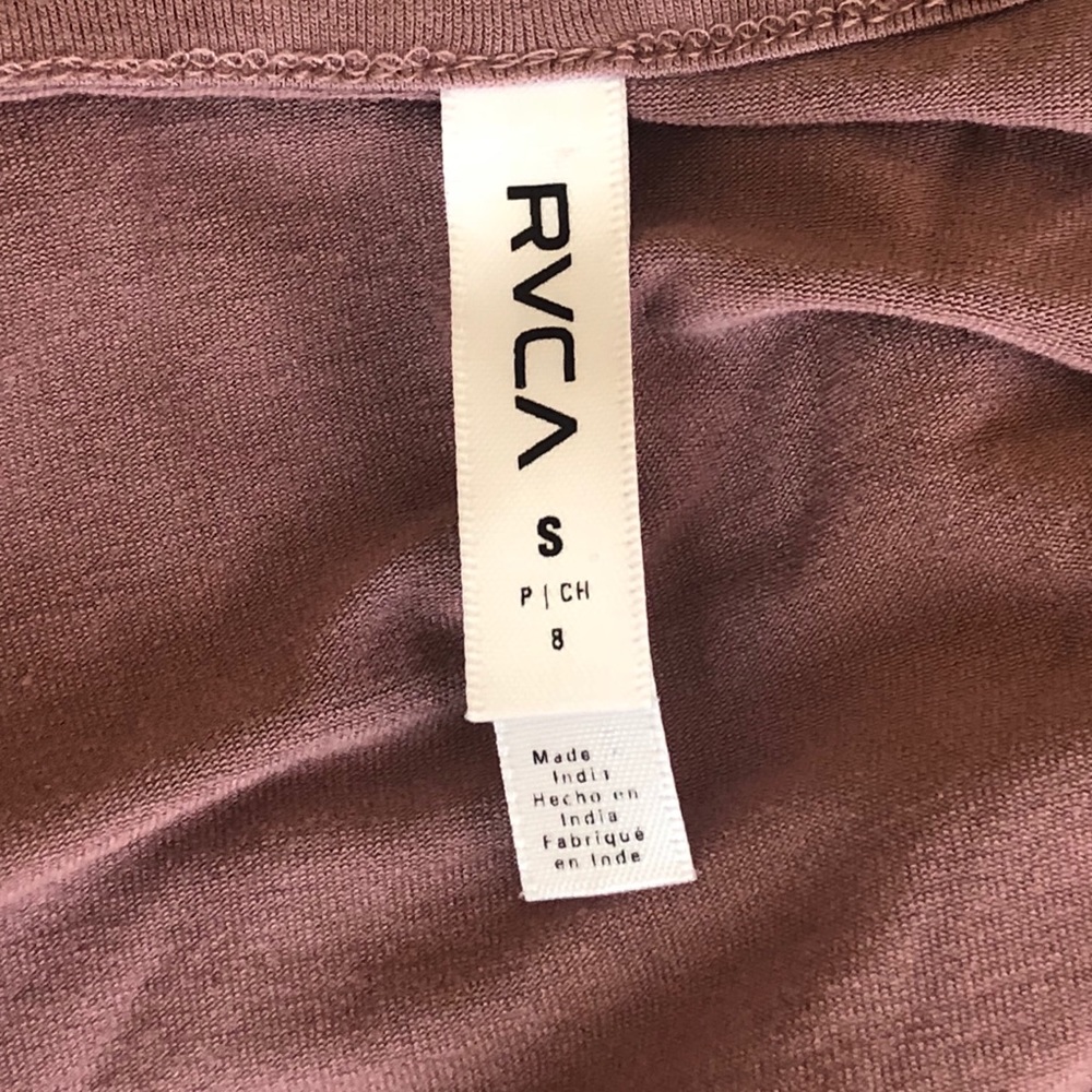 RVCA THIEVERY MAUVE DRESS Small Style 280972 Purpl - Picture 6 of 7